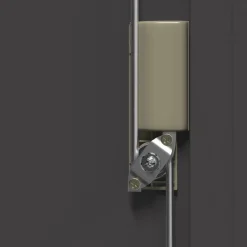 vidaXL Opbergkast Zwart 90 x 40 x 90 cm Staal