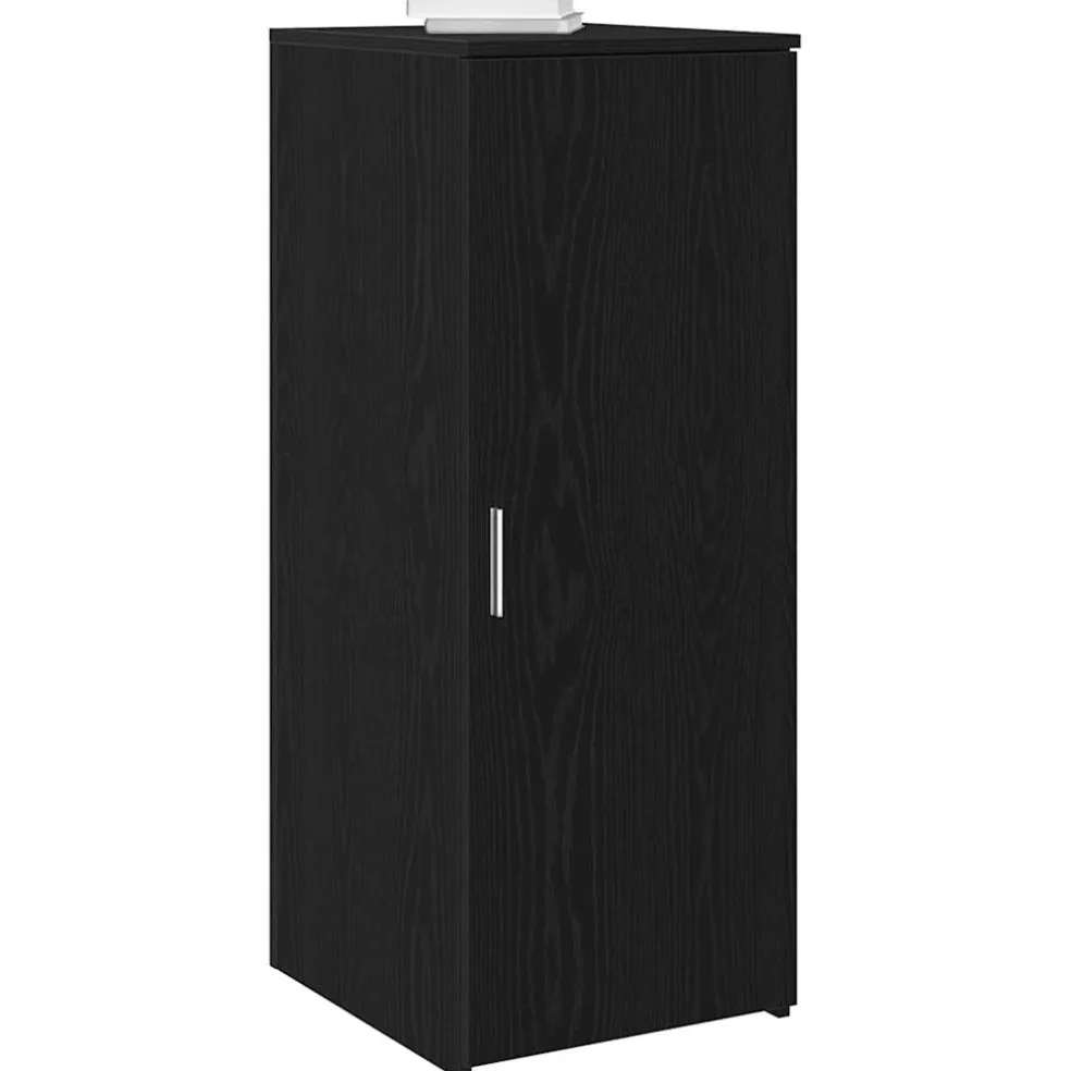 vidaXL Opbergkast zwart 40x45x103,5 cm bewerkt hout