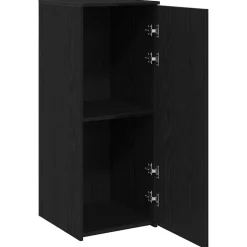 vidaXL Opbergkast zwart 40x45x103,5 cm bewerkt hout