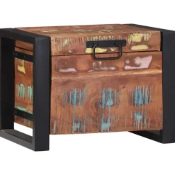 vidaXL Opbergkisten Multikleur 40 x 30 x 30 cm Massief gerecycled hout