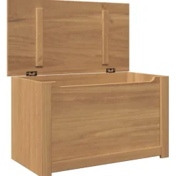 vidaXL Opbergkist met deksel Panama 79x42x46 cm massief grenenhout