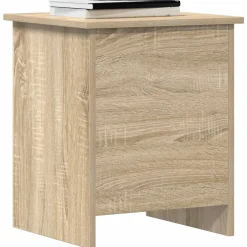 vidaXL Opbergkist met opslag Sonoma Eiken 40 x 40 x 50 cm Bewerkt hout