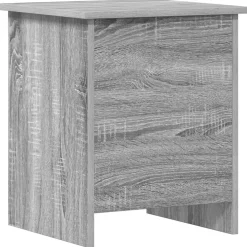 vidaXL Opbergkist met opslag Grijs Sonoma 40 x 40 x 50 cm Bewerkt hout