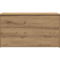 vidaXL Opbergkist 84x42x46 cm bewerkt hout artisanaal eikenkleurig