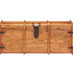 vidaXL Opbergkist 40x40x40 cm massief acaciahout