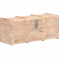 vidaXL Opbergkist 90x40x40 cm massief acaciahout