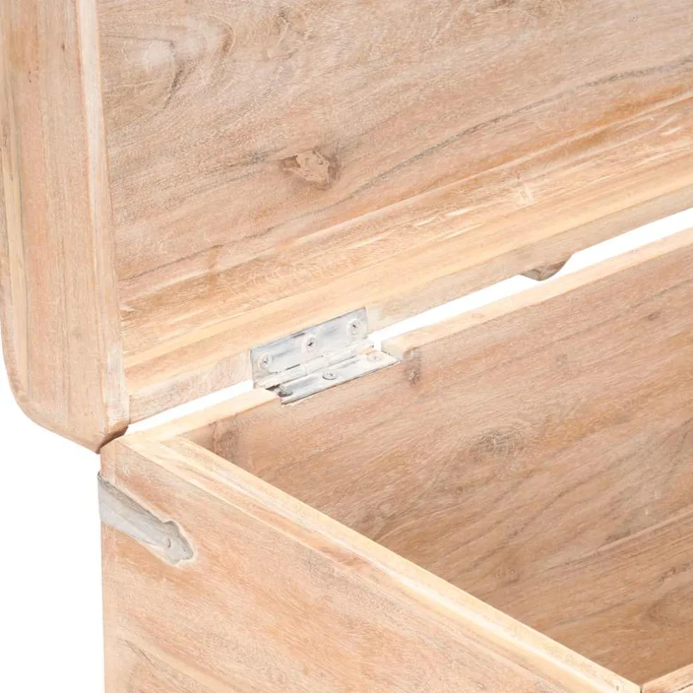 vidaXL Opbergkist 90x40x40 cm massief acaciahout