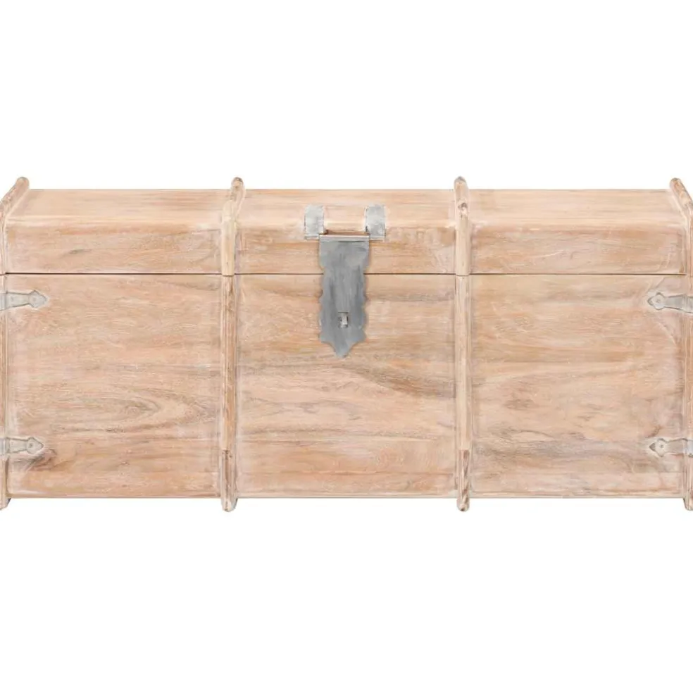 vidaXL Opbergkist 90x40x40 cm massief acaciahout