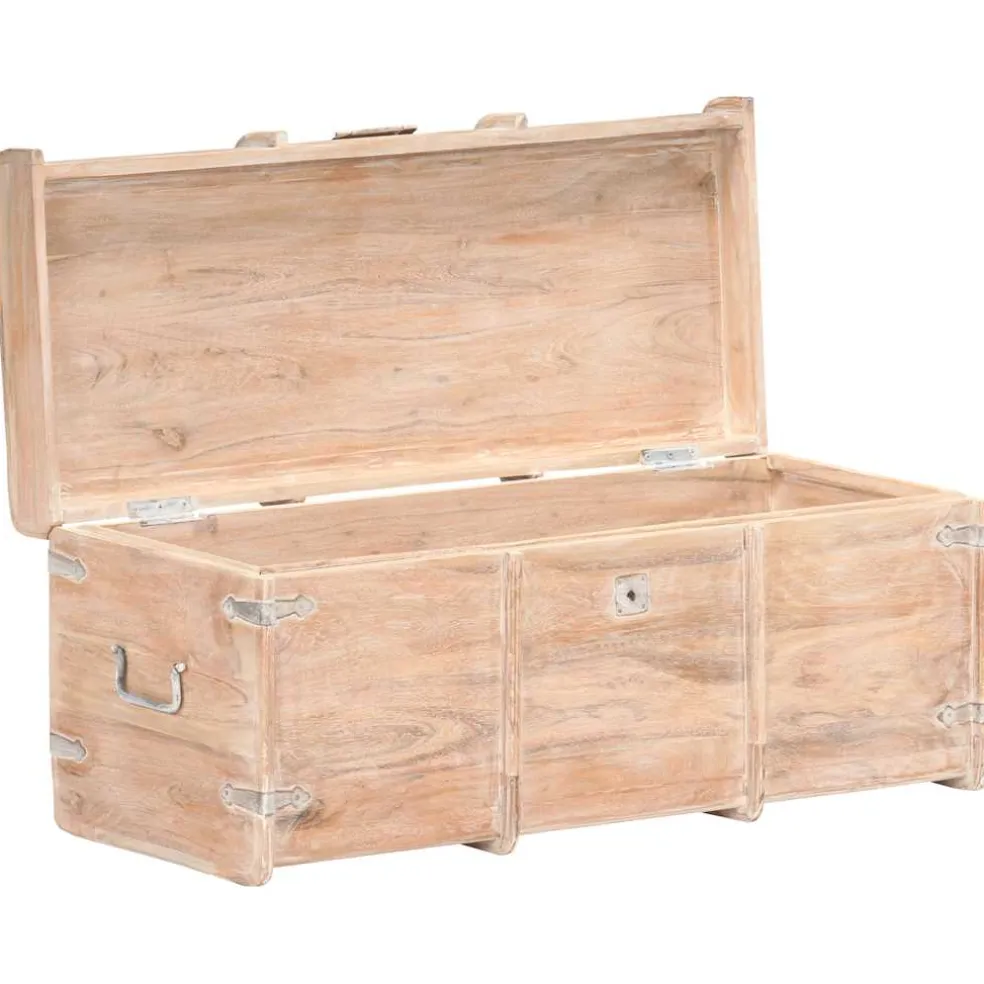 vidaXL Opbergkist 90x40x40 cm massief acaciahout