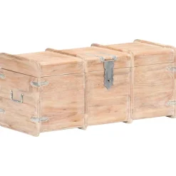 vidaXL Opbergkist 90x40x40 cm massief acaciahout