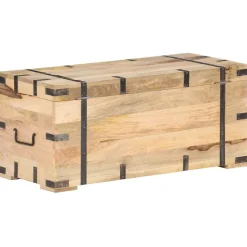 vidaXL Opbergkist 90x40x40 cm massief mangohout