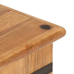 vidaXL Opbergkist 90x40x40 cm massief acaciahout