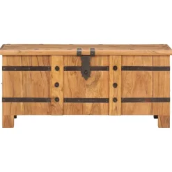 vidaXL Opbergkist 90x40x40 cm massief acaciahout