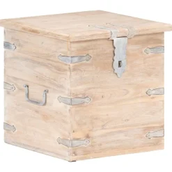 vidaXL Opbergkist 40x40x40 cm massief acaciahout