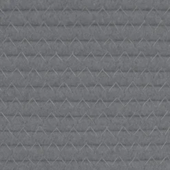 vidaXL Opbergmand Ø 38x46 cm katoen grijs en wit