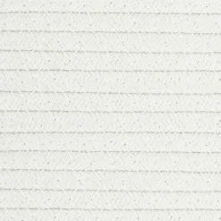 vidaXL Opbergmand Ø 38x36 cm katoen wit