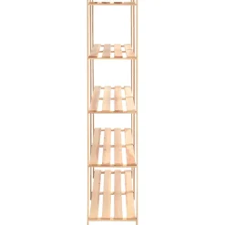 vidaXL Opbergrek 5-laags 170x38x170 cm massief grenenhout 500 kg