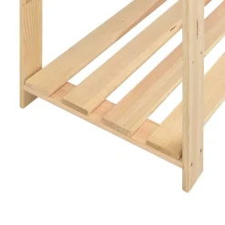 vidaXL Opbergrek 5-laags 170x38x170 cm massief grenenhout 500 kg