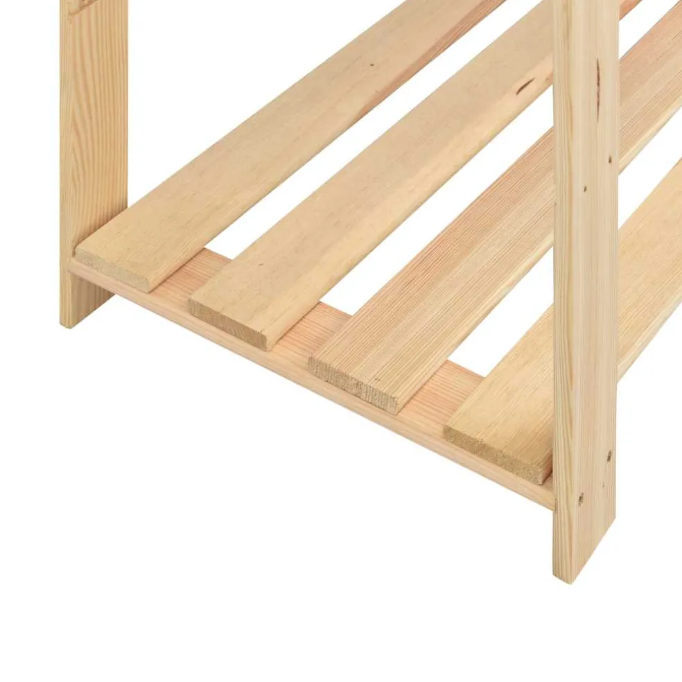 vidaXL Opbergrek 5-laags 170x38x170 cm massief grenenhout 500 kg