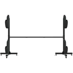 vidaXL Opbergrek voor 2 kajaks 250x57x127,5 cm staal