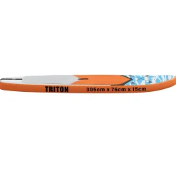 vidaXL Opblaasbaar Stand Up Paddle Board TRITON 305 x 76 x 15 cm Blauw