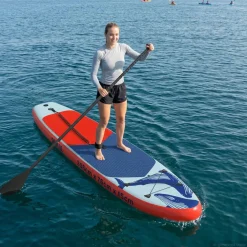 vidaXL Opblaasbaar Stand Up Paddle Board SCYLLA 305 x 76 x 15 cm Blauw