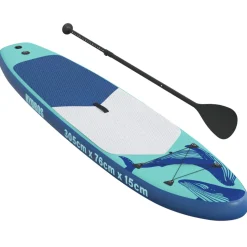 vidaXL Opblaasbaar Stand Up Paddle Board HYDROS 305 x 76 x 15 cm
