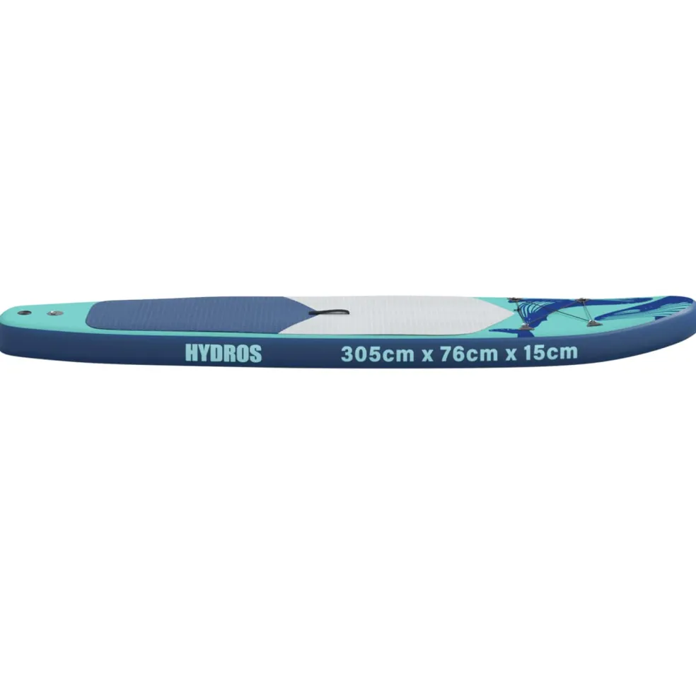 vidaXL Opblaasbaar Stand Up Paddle Board HYDROS 305 x 76 x 15 cm