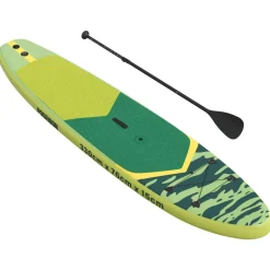 vidaXL Opblaasbaar SUP Board met Zeil POSEIDON 330 x 76 x 15 cm Groen