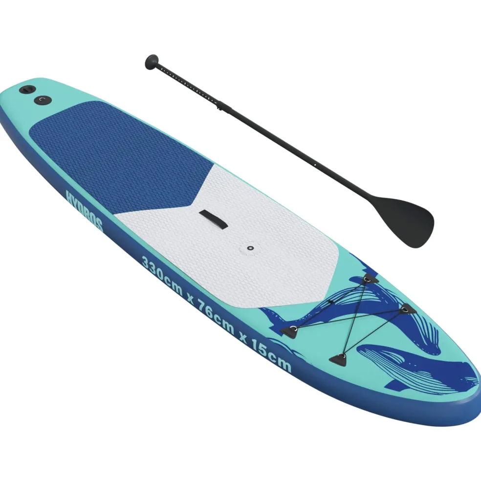 vidaXL Opblaasbaar SUP Board met Zeil HYDROS 330 x 76 x 15 cm