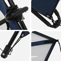 vidaXL Opblaasbaar SUP Board met Zeil APEX 330 x 76 x 15 cm Blauw
