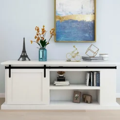 vidaXL Ophangset voor minischuifdeur 183 cm koolstofstaal