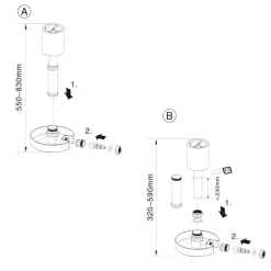 vidaXL Oppervlakteskimmer vijver staand