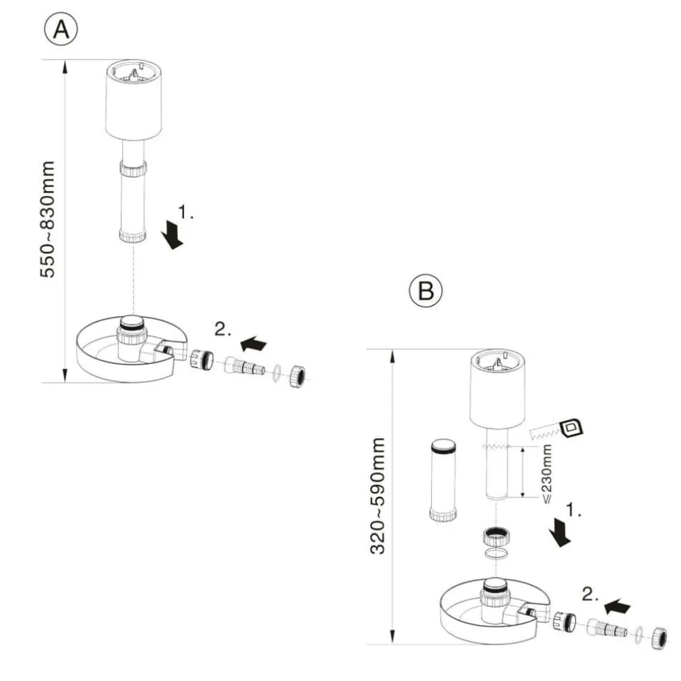 vidaXL Oppervlakteskimmer vijver staand
