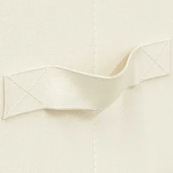 vidaXL Opslagdozen Nonwoven stof 2 compartimenten Crèmekleurig