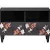 vidaXL Opslagkasten Multikleur 70 x 33,5 x 46 cm Massief Mango Hout