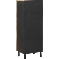 vidaXL Opslagkasten Naturel 40 x 33 x 110 cm Massief Mango Hout