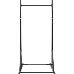 vidaXL Optrekstang Station Zwart 100,5 x 102 x 234,5 cm