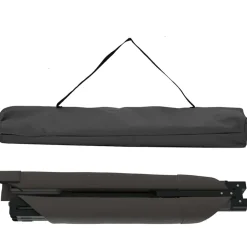 vidaXL Opvouwbaar Camping Bed Zwart 193 x 69 x 45 cm Oxford stof