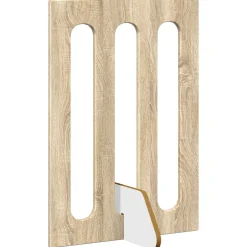 vidaXL Opvouwbaar huisdierhek 2 st Sonoma Eiken 100,5 x 38 x 70 cm