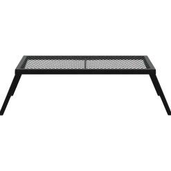 vidaXL Opvouwbare Camping Grill 58 x 31 x 2 cm Legeringen Staal Zwart