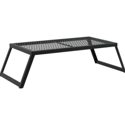 vidaXL Opvouwbare Camping Grill 58 x 31 x 2 cm Legeringen Staal Zwart