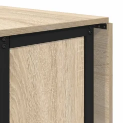 vidaXL Opvouwbare eettafel met wielen 130 x 80 x 76,5 cm staal PB