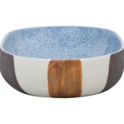 vidaXL Opzetwasbak ovaal 59x40x14 cm keramiek meerkleurig