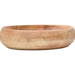 vidaXL Opzetwasbak ovaal 59x40x15 cm keramiek bruin