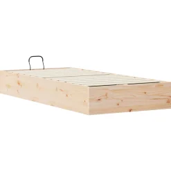vidaXL Ottoman Bedframe met Opslag Naturel 72 x 190 cm