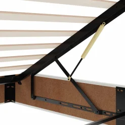 vidaXL Ottoman bed met matras 80x200 cm kunstleer wit