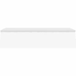 vidaXL Ottoman bed met matras 80x200 cm kunstleer wit