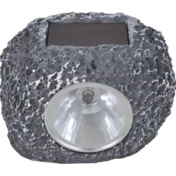 vidaXL Outdoor Spotlight solar LED 12 st steenvormig