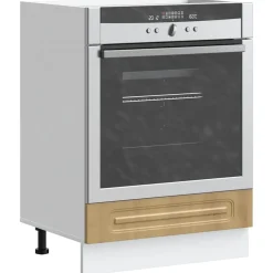 vidaXL Ovenkast Kalmar bewerkt hout artisanaal eikenkleur